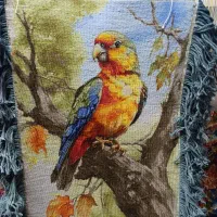 تابلو فرش طرح دو گربه بهاری|تابلو فرش|تبریز, |دیوار