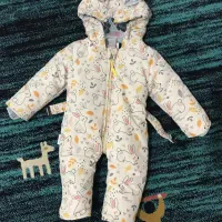 کاپشن سرهمی دستکش و پاپوش دار bayby boo