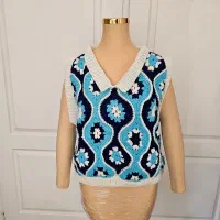 بافت زنانه وست جلیقه|لباس|تهران, محمودیه|دیوار