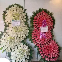 تاج گل دریادرنمایشگاه ختمی افتتاحیه وترحیم طبیعت