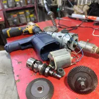 تعمیرات دلر شارژی فارسی بر سنگ فرز هیلتی چکش تخریب