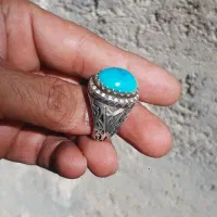 انگشتر نقره فیروزه نیشابور