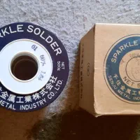 سیم لحیم اصل ژاپن با روغن داخلی ۵۰۰ گرمی