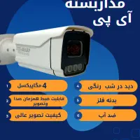 دوربین مداربسته IP/ آی پی /میکروفون دار کد004
