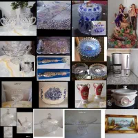 دیس و کاسه کریستال