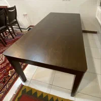 میز ناهارخوری چوبی ۸ نفره|میز و صندلی غذاخوری|شیراز, شهرک گلدشت حافظ|دیوار