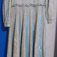 لباس مجلسی  ست مادر دختری با توربان وهدبند