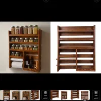 از کف تولید به قلب خونه هاتون|کتابخانه، شلف، قفسههای دیواری|رشت, بازار|دیوار