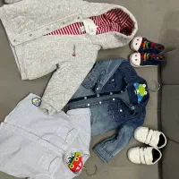تعدادی لباس بچه ازسه ماه تا۱سال