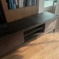 میز تلویزیون قهوه ای|میز تلویزیون|رشت, استادسرا|دیوار
