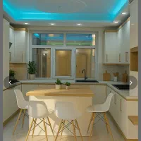 ریسه نوری ال ای دی رنگ ابی و سبز