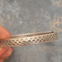 انگشتر و دستبند قفلی نقره|جواهرات|کرمانشاه, |دیوار