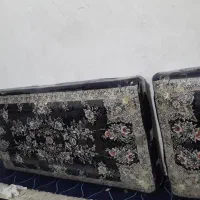 ۶عدد پشتی سرمه ای نو نو هنوز داخل نایلونه