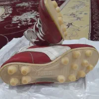 کفش فوتبال چرم اصل مال ۳۰ سال پیش|کیف، کفش، کمربند|اراک, |دیوار