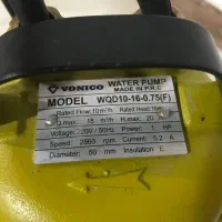 پمپ لجن کش ۲اینچ  ۱۸متر تا ۲۰متر ونیکو