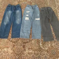 سه تا شلوار بگ سایز ۳۶.۳۸