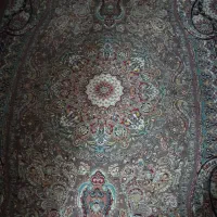 فرش 6 متر رنگ گردویی