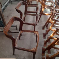 صندلی چوبی راش و گردو صندلی میز نهار خوری