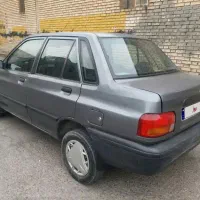 پراید 85 شاسی سالم  بدون رنگ