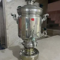 سماور نفتی ۲۰لیتری جنس برنج قدیمی|کلکسیون اشیاء عتیقه|علیآباد کتول, |دیوار