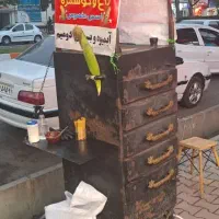 دستگاه بلال تنوری و سیب زمینی پز