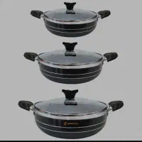 تابه مرسانا ، چاقو ۶ پارچه الماس زنجان، تابه گریل