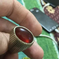 انگشتر عقیق درشت