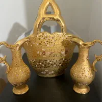 سبد و دوتا پارچ دکوری