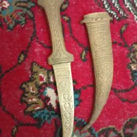 خنجر کلکسیونی قدیمی برنج