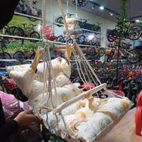 تاب ریلکسی تاب ننو تاب پارچه ای جنس مخمل سرسره|اسباب و اثاث بچه|مشهد, توس (بلوار توس)|دیوار