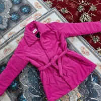 کاپشن زنانه جنس سیلیکونی پشم شیشه فری سایز نو