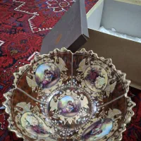 میوه خوری چینی طرح دو دختر|کلکسیون اشیاء عتیقه|بناب, |دیوار