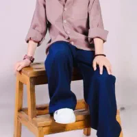 بلوز مردونه شلوار نیم بگ پسرانه