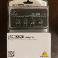 پری امپ هدفون و اسپلیتر Behringer HA400