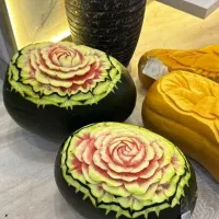 تزیین هندوانه و کدو و سبد میوه و کیک و دسر|خدمات پذیرایی، مراسم|ارومیه, |دیوار