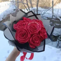 گل تک شاخه و دسته گل