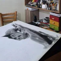 نقاشی سیاهقلم|تابلو، نقاشی، عکس|بندرعباس, |دیوار
