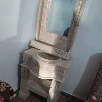 روشویی سنگی دوپایه