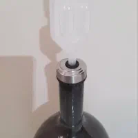 بطری شیشه ای بزرگ