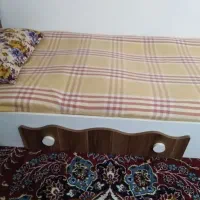 تخت خواب یک نفره ام دی اف بایک کشو|تخت و سرویس خواب|بهشهر, |دیوار