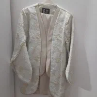 کت وشلوار پارچه ژاکارد نو