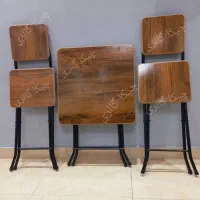 میز و صندلی  تاشو چوبی  نو و آکبند(بالکن،کافه)