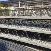 ساخت تیرچه فلزی وبتنی