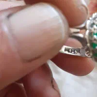 انگشتر نقره ۹۲۵ سنگ عقیق معدنی اصل خوش رنگ|جواهرات|شهرکرد, |دیوار