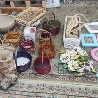 سبد حصیری و گلدان|صنایع دستی و سایر لوازم تزئینی|تهران, اکباتان|دیوار