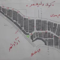 زمین200مترسندتکبرگ-شمالی-با-بر10متر-آزادشهر-ولیعصر