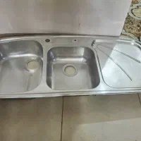 سینک ظرفشویی دو لگنه البرز