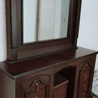 سرویس تخت خواب چوبی دو نفره|تخت و سرویس خواب|رباط‌کریم, |دیوار