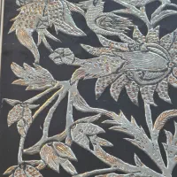 تابلو مس قلم زنی باقاب خاتم کاری|تابلو، نقاشی، عکس|تهران, قاسمآباد|دیوار