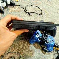 PS2 پلی استیشن فلشخور با فلش و مموری۲دسته تمیز|کنسول، بازی ویدئویی و آنلاین|رباط‌کریم, نصیرشهر|دیوار